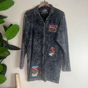 Produce Studio Button‎ Down Cotton Long Sleeve Size Large